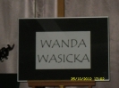 Spotkanie z Wandą Wasicką